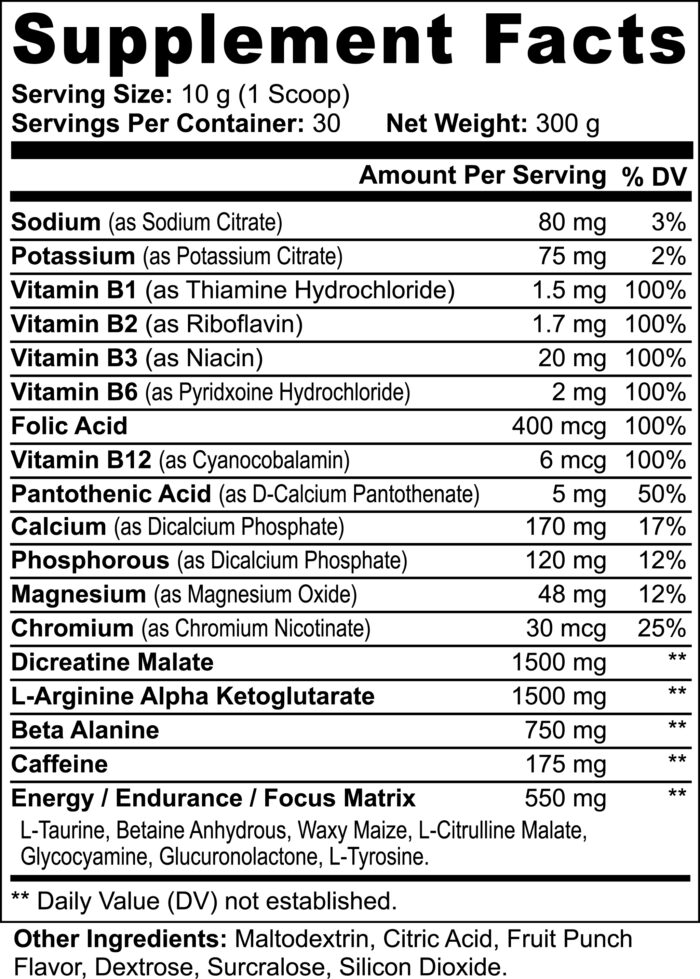 Nitric Shock Pre-Workout - Image 5