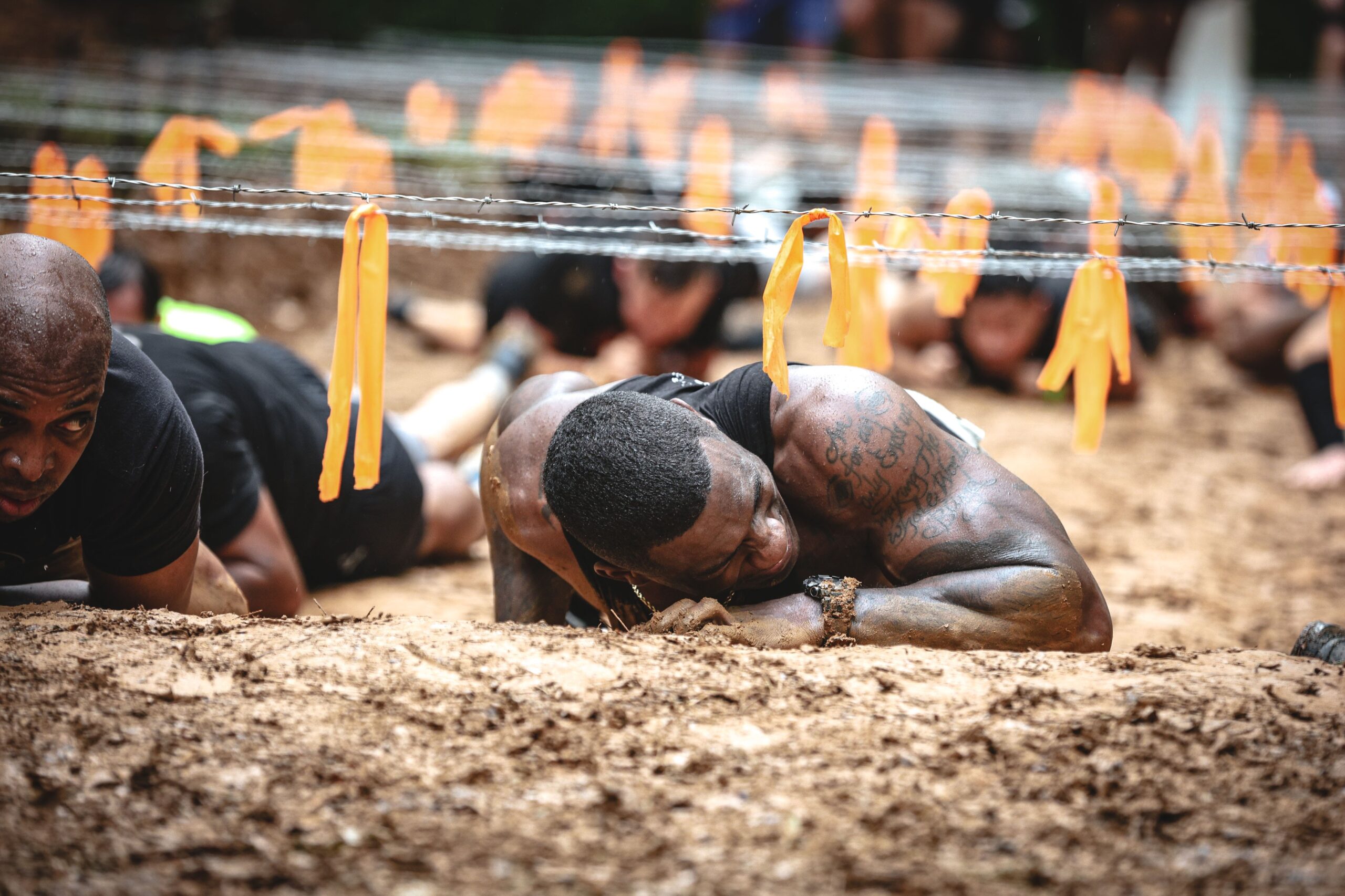 Obstacle course mental strength
